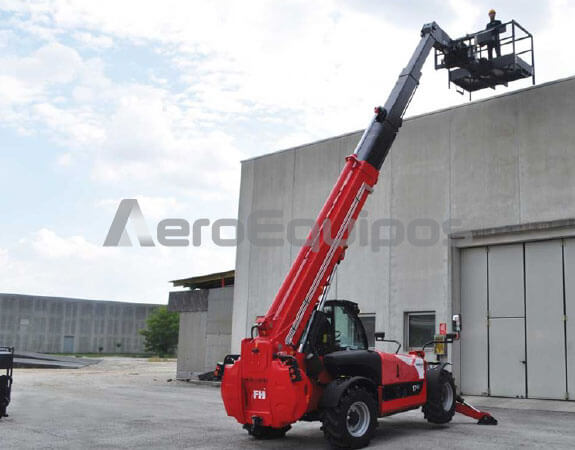 Manipulador telescópico telehandler