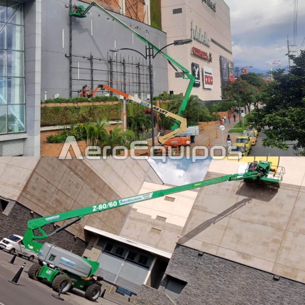 Manlift o Brazos Articulados Motor Diesel 4x4 y 4x2