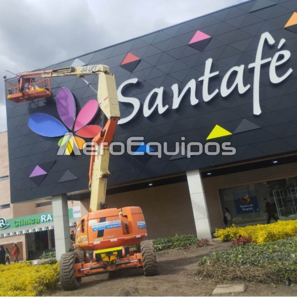 Manlift o Brazos Articulados Motor Diesel 4x4 y 4x2
