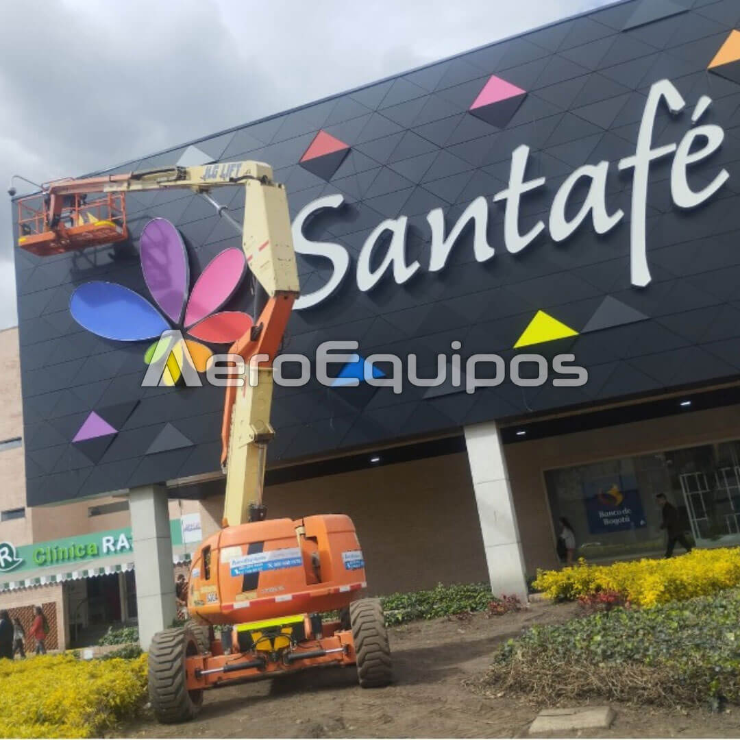 Manlift o Brazos Articulados Motor Diesel 4x4 y 4x2